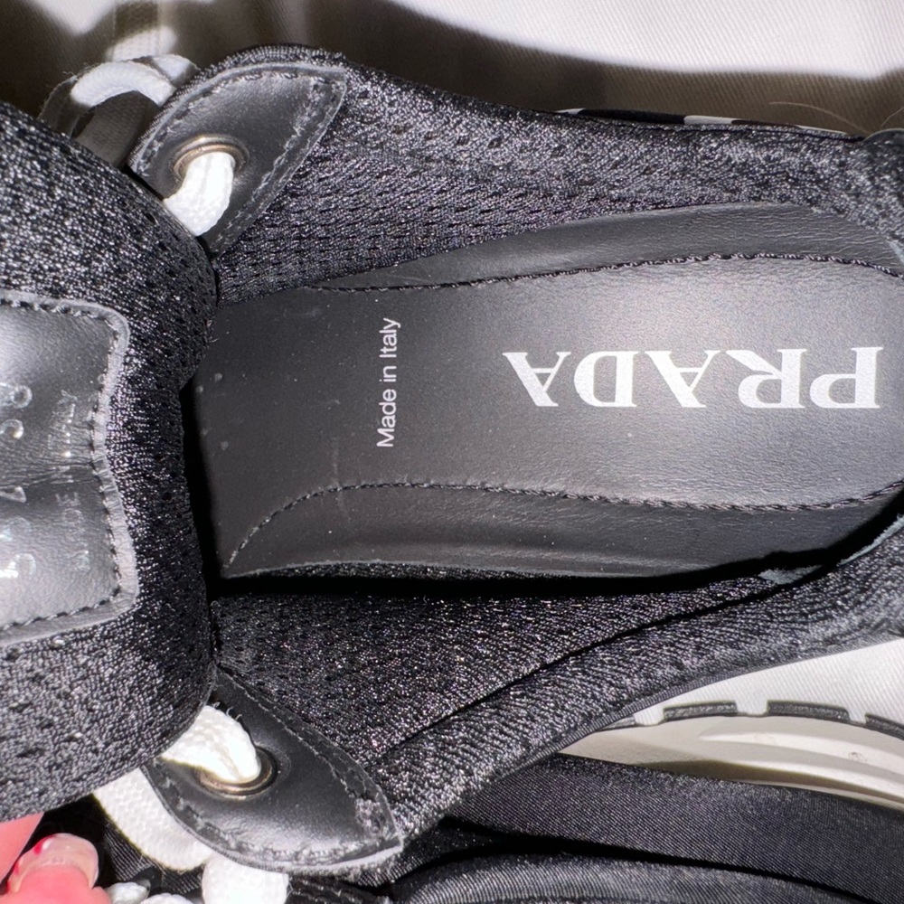 Authentic Prada Sneakers Size 38 - image 4